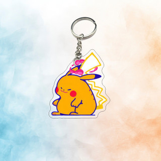 Móc Khóa Mica Keychain ART Pokemon 1 Dễ Thương phụ kiện trang trí chibi dễ thương(MKAP)