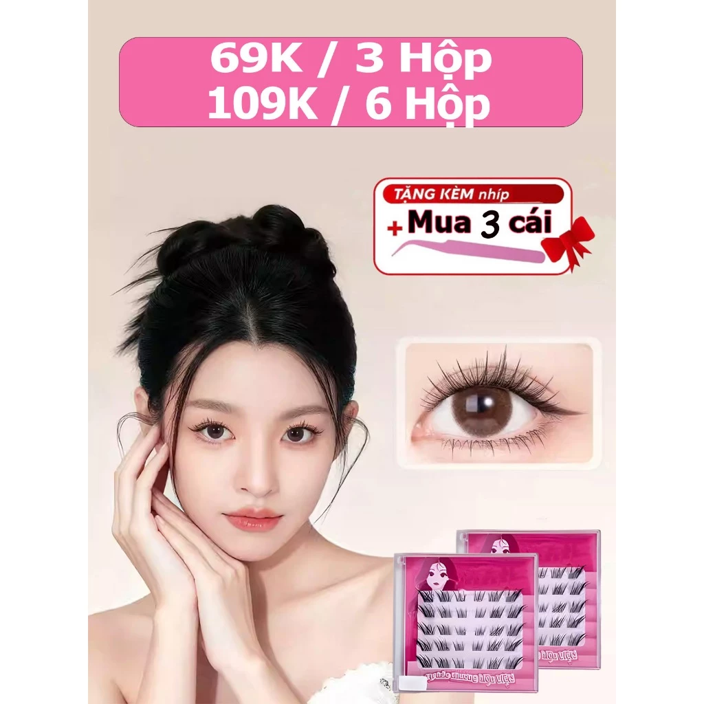 Lông mi giả sẵn keo Lookme Star