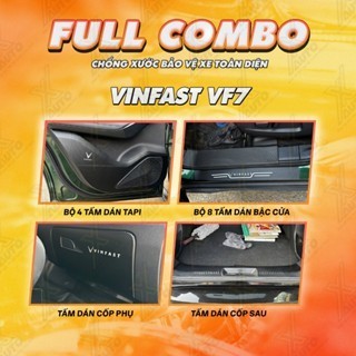 Full bộ 14 tấm dán chống xước Tapli cánh cửa xe, bậc cửa xe, cốp phụ, cốp sau xe ô tô - Chất liệu da carbon cao cấp
