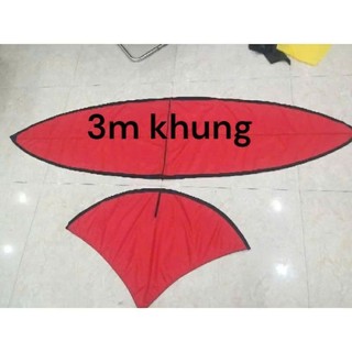 áo diều xỏ khung 2m đến khung 6m giá xưởng