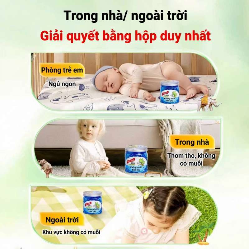 🦟 Tươi mát, không còn muỗi 🦟Mua 1 tặng 1 gel đuổi muỗi đuổi muỗi trong phòng chỉ cần thêm nước sử dụng không giới hạn