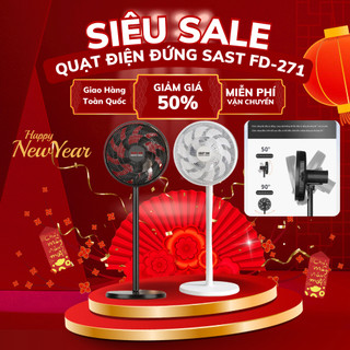 Quạt Điện Đứng MI SAST FD-271 Độ Ồn Thấp , Kèm Điều Khiển Từ Xa - Quạt Cây Đứng Điều Khiển Từ Xa Lưu Lượng Gió Lớn