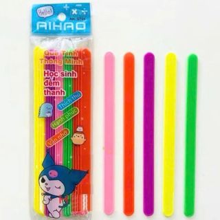 LEAFBOOK Que Tính Học Toán Aihao Cho Bé Lớp 1 – Bộ Que Đếm Số Nhiều Màu