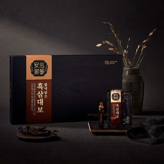 Nước hắc sâm cao cấp Hàn Quốc Daesang Wellife Black Ginseng Royal Treasure Vital Plus set (40 mlx20 gói + 20mlx10 chai)
