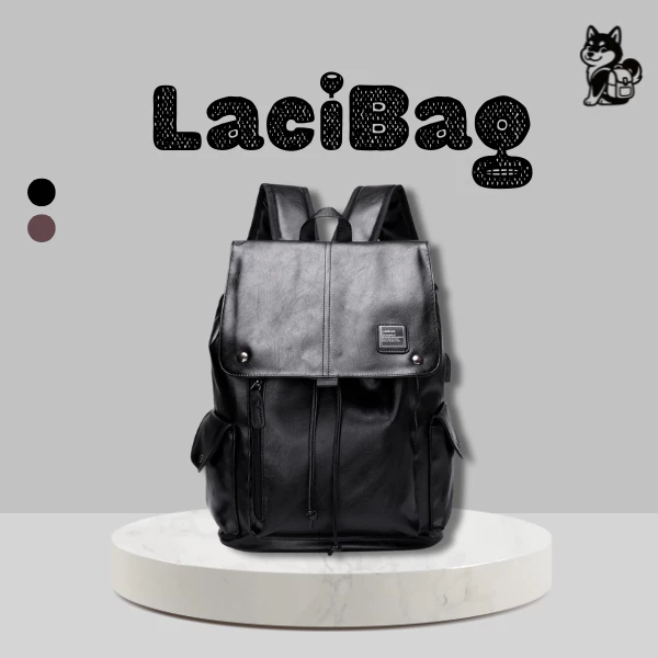 Balo da nam, Balo Lacibag, chất lượng tốt, balo nam đi học, Balo nam đi làm, balo nam công sở