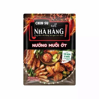 Combo xốt CHIN-SU nướng cháy bỏng (1 Thịt nướng 80g + 1 nướng muối ớt 80g + 1 nướng phô mai 80g) + Tương ớt Chin-su 1kg