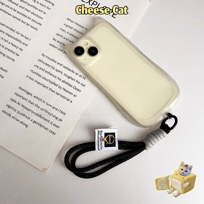 Dây buộc điện thoại di động bằng nylon màu đen chất lượng tốt chống thất lạc Dễ dàng sử dụng với miếng đệm