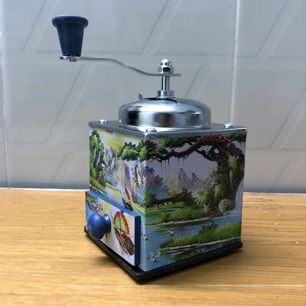 [Top Value] Cối xay tiêu/ Cối xay tiêu tay quay bằng inox, Dụng cụ xay tiêu cho nhà bếp/Dụng cụ xay tiêu, xay hạt khô