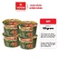 Set 4 Tô Hoàng Gia Miến Cua VIFON 105g - Có Thịt Thật, Tiện Lợi, Đủ Chất