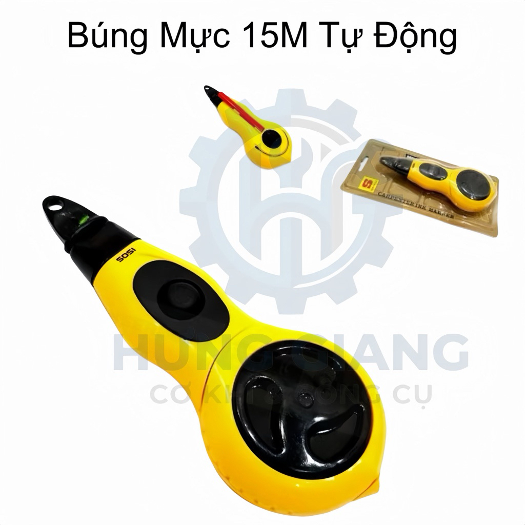 Dụng Cụ Bật Mực, Búng Mực Vĩ Tự Động 15m