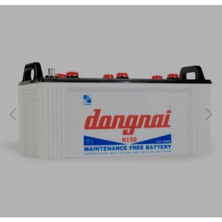 Bình ắc quy nước 12v dùng cho xe tải, tàu thuyền đồng nai N150 | 12V - 150ah