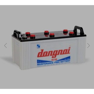 Bình ắc quy nước 12v dùng cho xe tải, tàu thuyền đồng nai N150 | 12V - 150ah