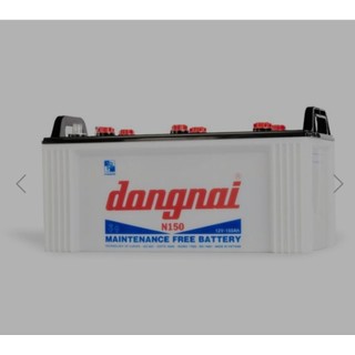 Bình ắc quy nước 12v dùng cho xe tải, tàu thuyền đồng nai N150 | 12V - 150ah