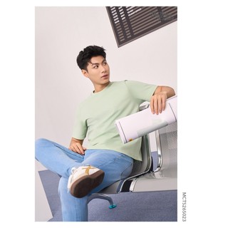 [BST THE NEW T-MATE] Áo thun nam YODY regular vải mềm mại, co giãn, thông thoáng MCTS26S023