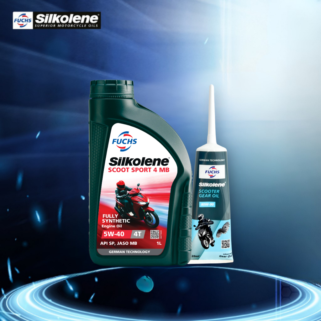 Combo 2 sản phẩm dầu động cơ Silkolene Scoot Sport 4 5W-40 1L (VN) và dầu hộp số Silkolene Scooter Gear Oil 120ml (INDO) | BigBuy360 - bigbuy360.vn