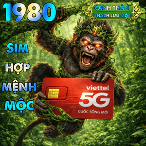Sim Viettel Mệnh Mộc Năm Sinh 1980 Canh Thân Thạch Lưu Mộc, Sim Hợp Tuổi Hợp Mệnh Giá Rẻ [ĐKCC]