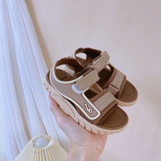 Mới sz 26-35 Dép Quai Hậu Cao Su Mềm Quai Dán Năng Động Cho Bé Trai K004