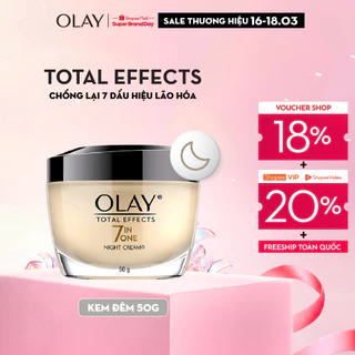 Ad
Kem Dưỡng Ẩm OLAY TOTAL EFFECTS Ban Đêm Phục Hồi & Làm Chậm 7 Dấu Hiệu Lão Hóa 50G
231.840
₫
-30%
4.9
Đã bán 40k+
TP. Hồ Chí Minh