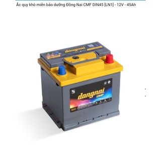 Bình ắc quy 12v miễn bảo dưỡng đồng nai CMF DIN45 [LN1] 12V-45ah cho xe ô tô