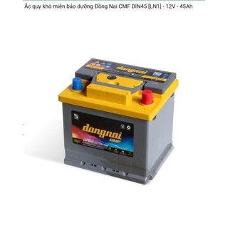 Bình ắc quy 12v miễn bảo dưỡng đồng nai CMF DIN45 [LN1] 12V-45ah cho xe ô tô