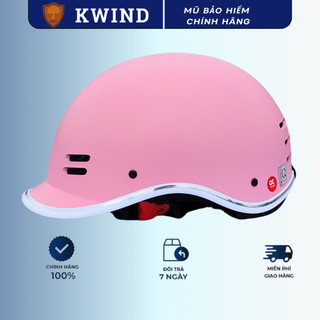 Nón cá heo nửa đầu chính hãng SUNDY, an toàn, dễ thương, freesize 55-59cm, phù hợp nam, nữ