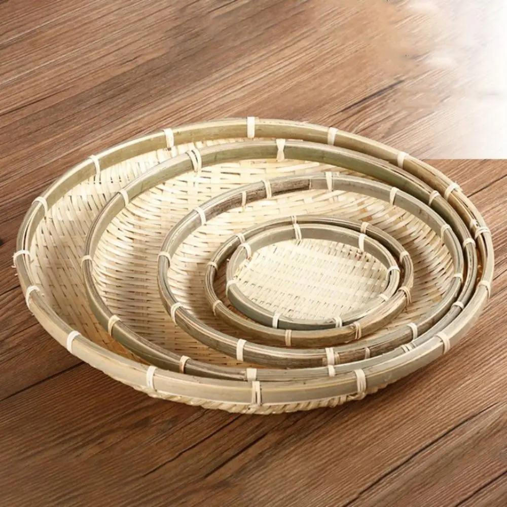 Mẹt Tre Đan Nhiều Size Bày Trái Cây, Bánh Kẹo, Đồ Ăn Trang Trí Tết