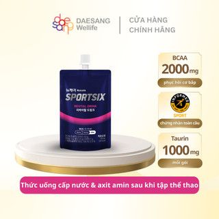 Dinh dưỡng sau tập thể thao Thực phẩm bổ sung Nucare SportSix Revital Drink gói 100ml DAESANG WELLIFE Hàn Quốc