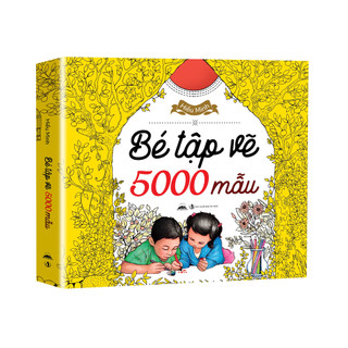 Sách - 5000 Hình Cho Bé Yêu Thích Vẽ Tranh Và Sáng Tạo (Tiên Phong Books)