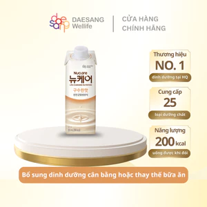 Sữa dinh dưỡng NUCARE vị gạo rang NUCARE roasted rice 200ml Daesang Wellife