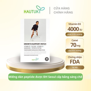 Miếng dán Hautuki hỗ trợ phát triển chiều cao hộp 30 miếng
