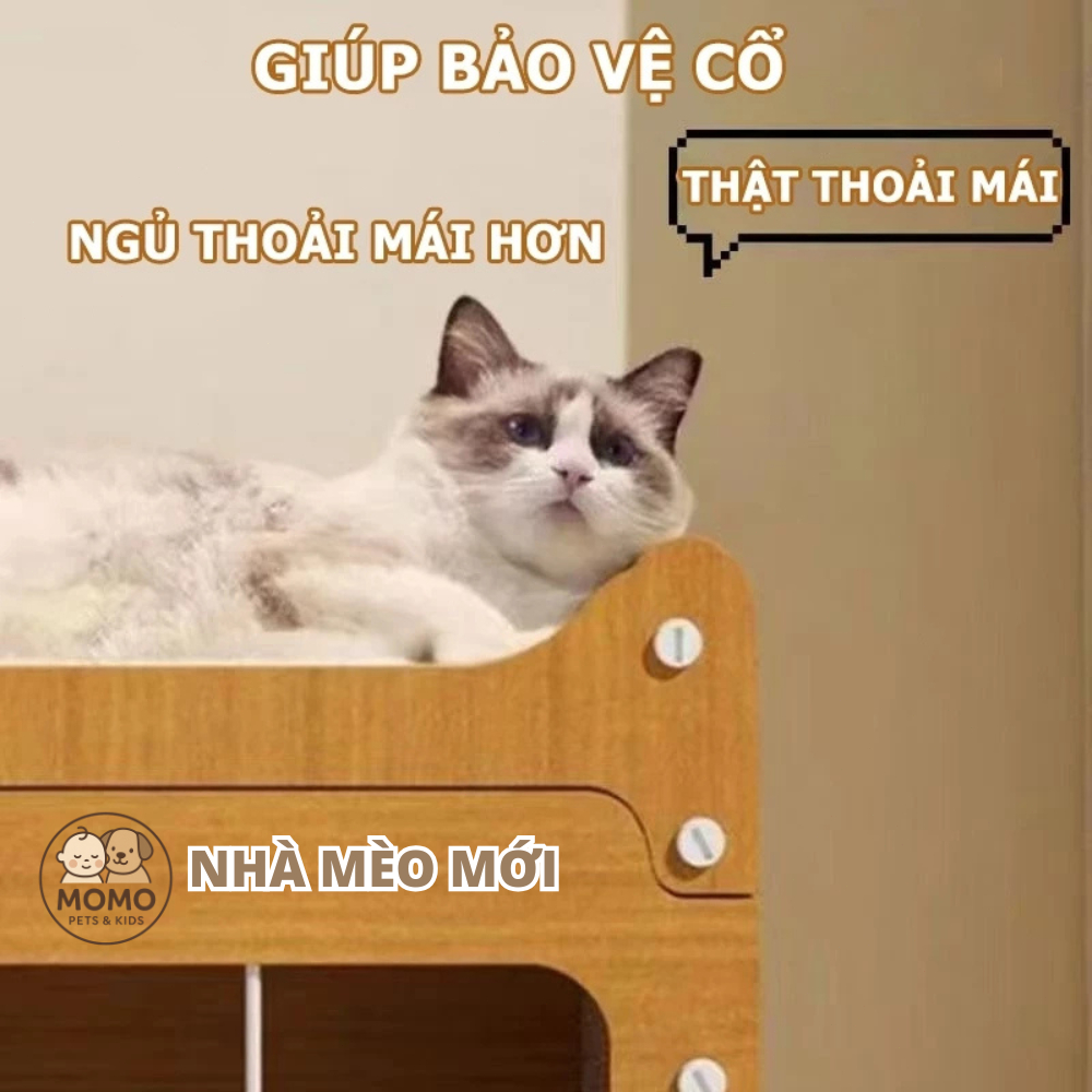 HỎA TỐC HCM - NHÀ CÀO MÓNG MÈO KẾT HỢP NHÀ NGỦ – SIÊU TIỆN LỢI, SIÊU TO, SIÊU BỀN