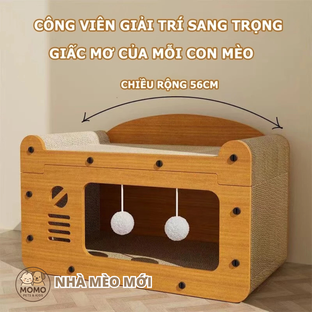 HỎA TỐC HCM - NHÀ CÀO MÓNG MÈO KẾT HỢP NHÀ NGỦ – SIÊU TIỆN LỢI, SIÊU TO, SIÊU BỀN