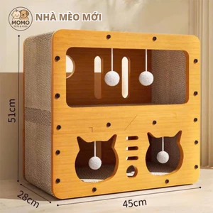 HỎA TỐC HCM - NHÀ CÀO MÓNG MÈO KẾT HỢP NHÀ NGỦ – SIÊU TIỆN LỢI, SIÊU TO, SIÊU BỀN