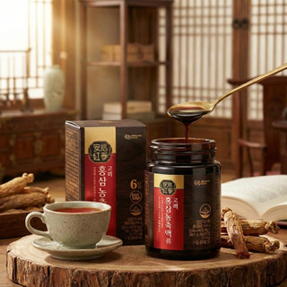 TPBVSK Tinh chất hồng sâm Goryeo Red ginseng DAESANG WELLIFE Cao sâm Red ginseng concentrate "Real" lọ 240gr