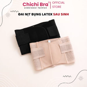 Đai nịt bụng sau sinh, giảm mỡ eo có lỗ thông hơi màu da có thiết kế chống cuộn Chichi Houses 3331