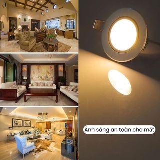 Đèn Led Âm Trần 7W, 9W, 12W【NGUỒN RỜI】Phi 90,Phi 110 Led Âm Trần, Đèn Downlight Âm Trần Thạch Cao