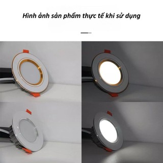 Đèn Led Âm Trần 7W, 9W, 12W【NGUỒN RỜI】Phi 90,Phi 110 Led Âm Trần, Đèn Downlight Âm Trần Thạch Cao