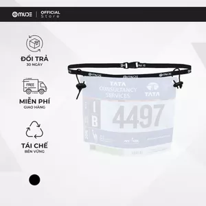 Dây Đeo BIB Chạy Bộ Thi Đấu MUDE Zen - Gọn Nhẹ, Chắc Chắn, Bảo Vệ Áo