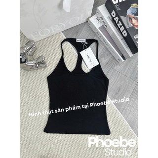 Áo Ba Lỗ Dây Nhiễn Chất Cotton - Phoebe Studio [MH26AO335]