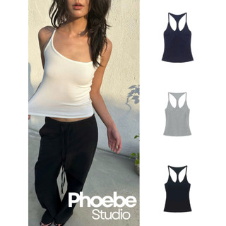 Áo Ba Lỗ Dây Nhiễn Chất Cotton - Phoebe Studio [MH26AO335]