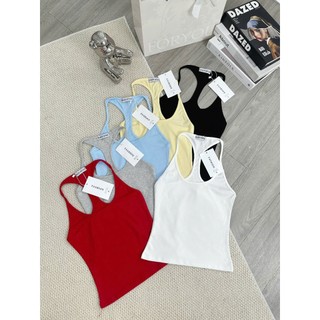 Áo Ba Lỗ Dây Nhiễn Chất Cotton - Phoebe Studio [MH26AO335]