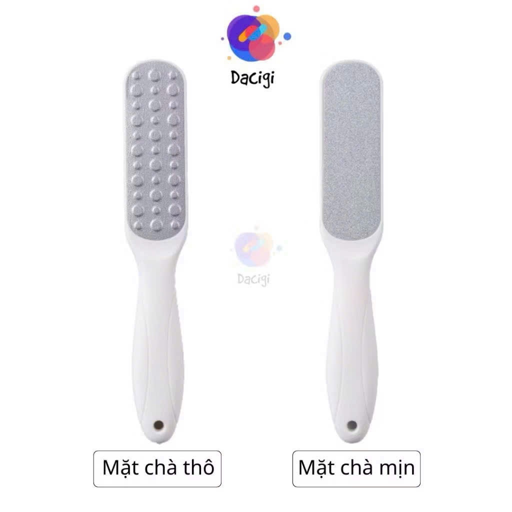 Dụng Cụ Chà Gót Chân 2 Mặt Cao Cấp – Giũa Gót Chân Loại Bỏ Da Chết, Chai Sần Bàn Chân, Dụng Cụ Chăm Sóc Chân
