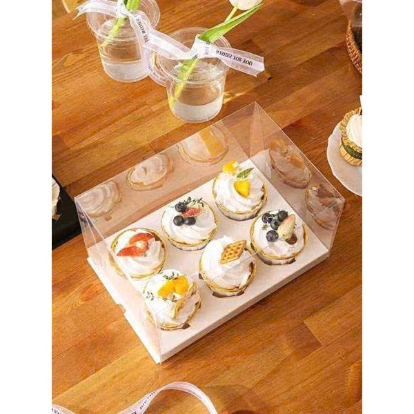 Set 50 cái cốc viền cupcake nhôm màu vàng bạc hồng dùng để đựng bánh cupcake mini