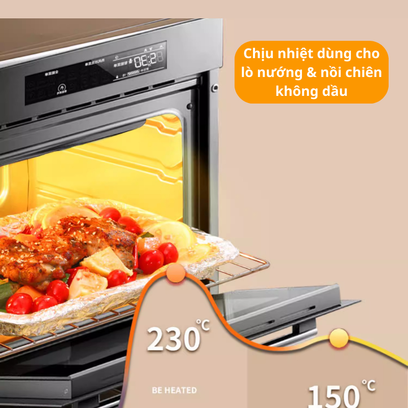 Cuộn Giấy Bạc Nhôm Bọc Thực Phẩm 30cm Aluminium Foil 10m / 20m – Lót Khay Nướng, BBQ, Nồi Chiên Không Dầu | 366