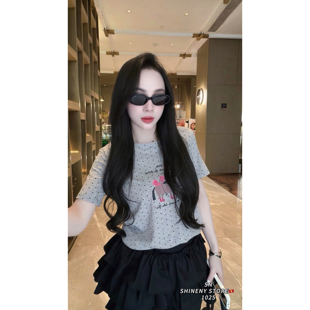 [𝐒𝐮𝐙𝐲] Áo Thun Bi In Ngựa Hồng QCCC (48-56kg)