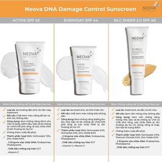 Kem chống nắng Neova SPF 44 Everyday Facial Fluid Broad Spectrum 74ml