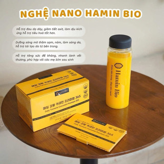 Tinh Bột Nghệ Daily Curcumin Hamin Bio Samsung Pharm Hàn Quốc Hộp 32 Tép Giúp Đẹp Da Chống Lão Hoá