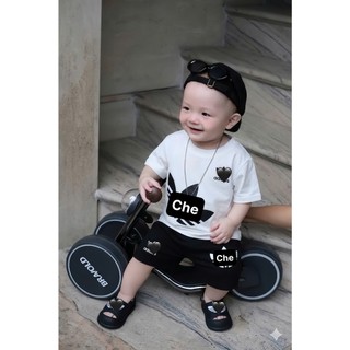 Set Bộ Thể Thao Trẻ Em D.as ,Set Áo Thun+Quần Short Bé Trai-Gái Cotton Mềm Mát Mùa Hè 7-15kg A16