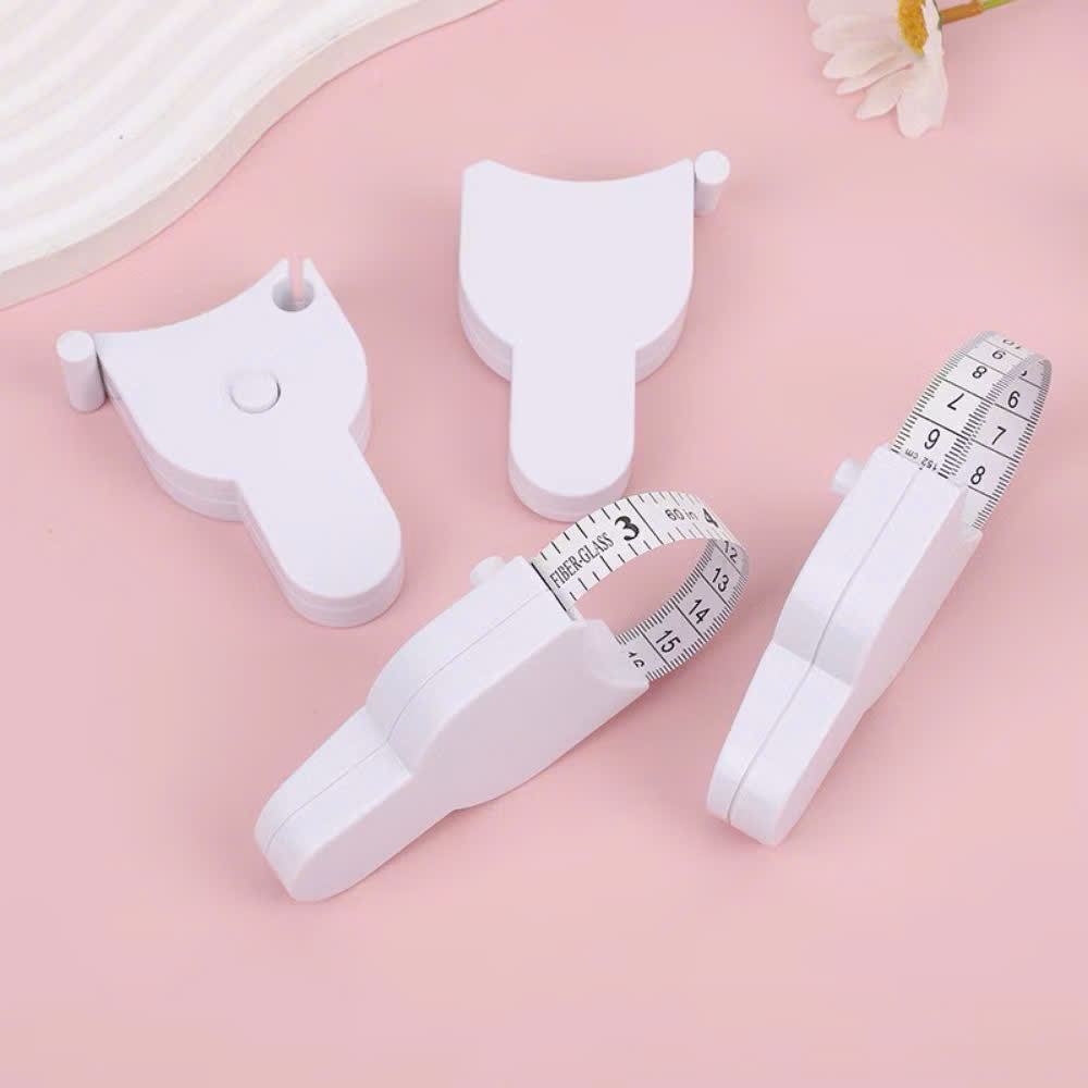 Thước Dây Đo Cơ Thể Tự Động Thu – Thước Dây Đo Vòng Eo, Bụng, Ngực, May Vá Đa Năng Nhỏ Gọn Chính Xác