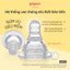 Núm vú Pigeon siêu mềm Silicone Cho Bình Cổ Hẹp, Núm vú Thay Thế cho Bình Cổ Hẹp Pigeon Chính hãng.
